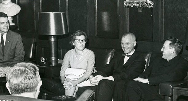 Vera Rubin with Astronaut John Glenn